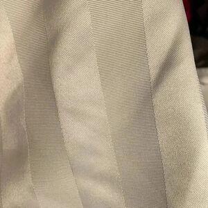 72” diameter round  ivory tablecloth, EUC